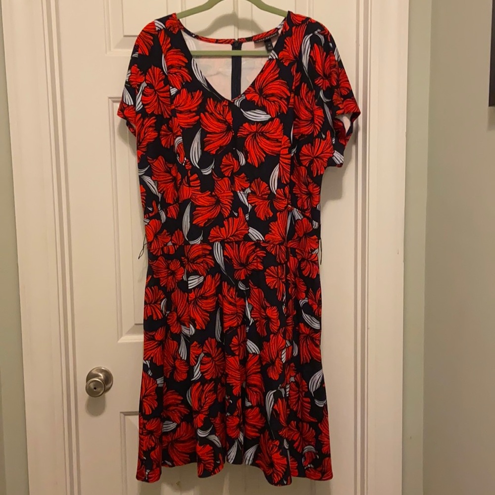 Lane Bryant Lena Fit & Flare Dress Size 18